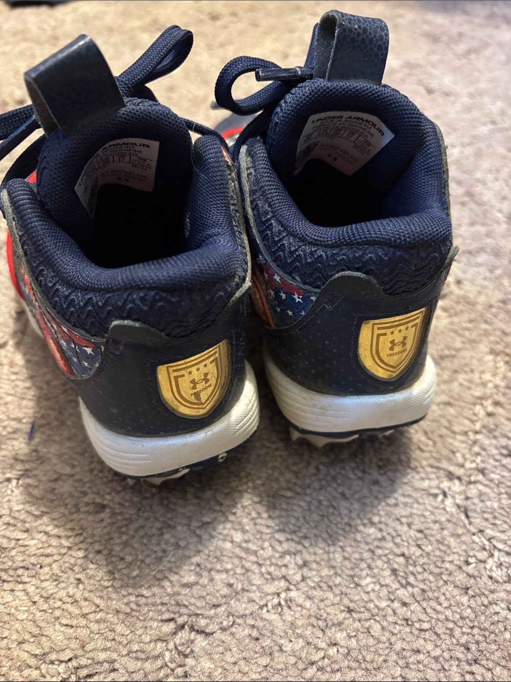 Under Armour Harper 9 Kids Baseball Cleats - Picture 4 of 6